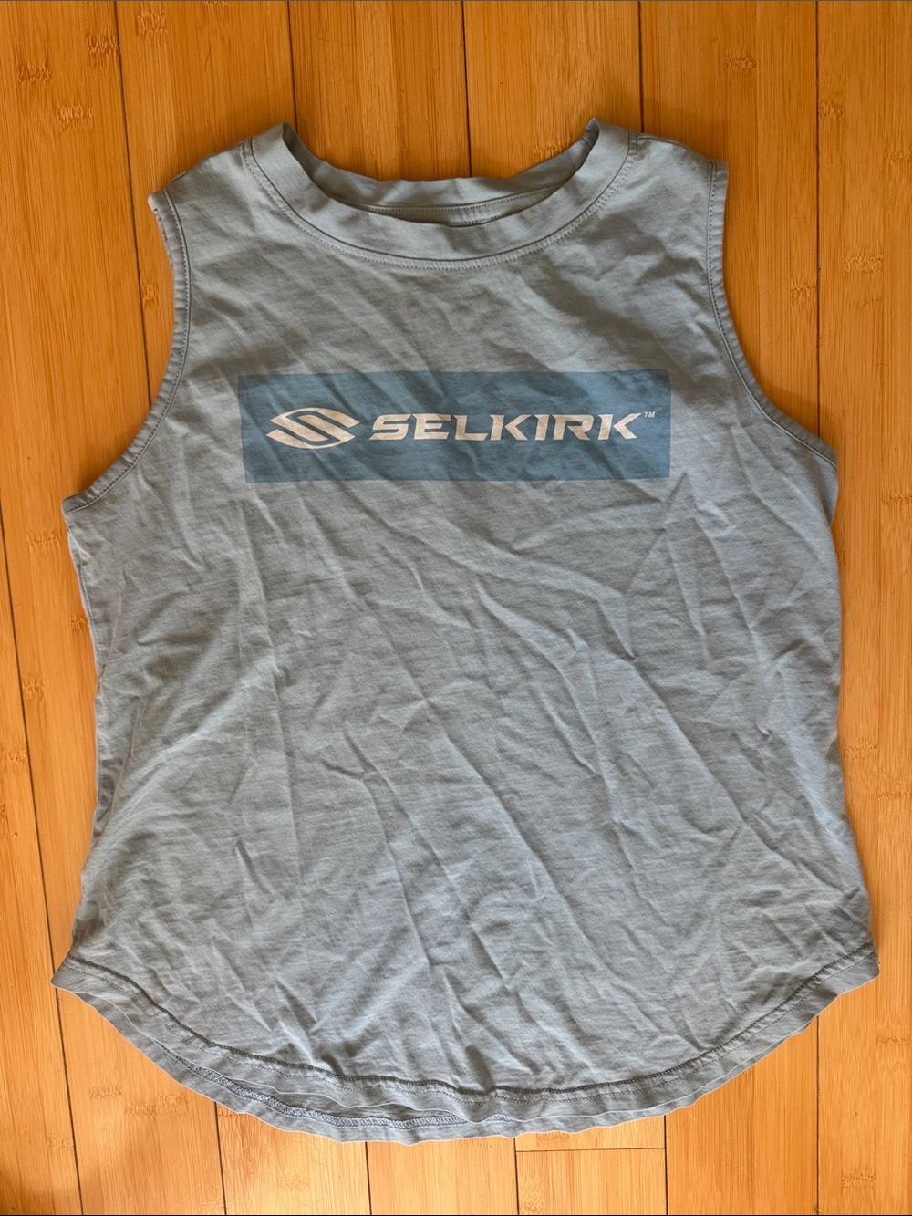 Selkirk Women's Light Blue Muscle Tee Tank